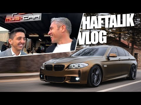MUS-CAR'DA İFTAR YEMEĞİ | BMW 520 F10 BOND GOLD| | HAFTALIK VLOG