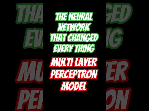 The Neural Network That Changed Everything