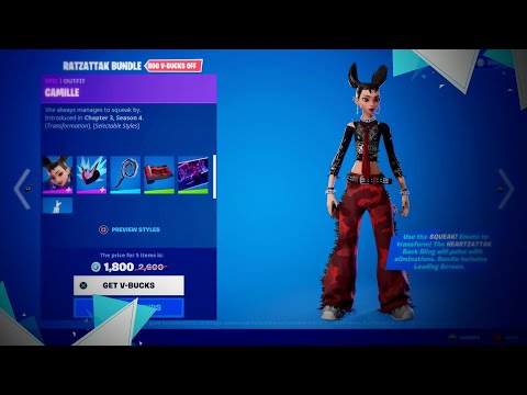 THE NEW CAMILLE SKIN IS OUT! | Fortnite Item Shop Update!