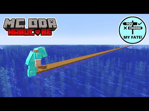 YOU CHOOSE my fate! : Minecraft Hardcore Survival Let's Play