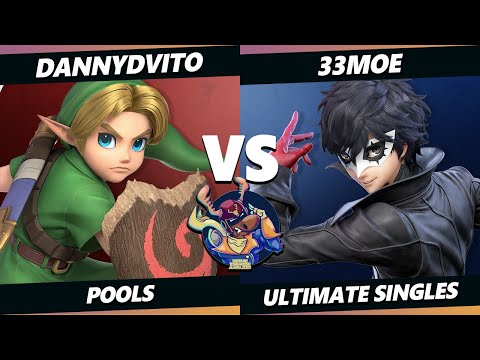 Show Me Your Moose - DannyDVito (Young Link) Vs. 33Moe (Joker) Smash Ultimate - SSBU