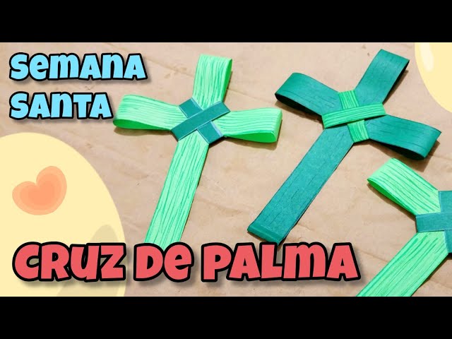 Vídeo relacionado con TOMETURE 10 Cruces de Hoja de Palma - Cruces Artificiales de Domingo de Ramos de 18 x 10 cm para Eventos de la Iglesia de Semana Santa, Pascua, Bodas y Suministros para Ministerios - Recuerdo de