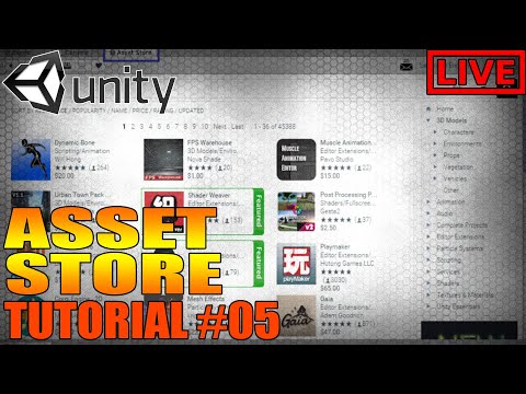 UNITY 3D TUTORIAL - BEGINNERS - ASSET STORE #05