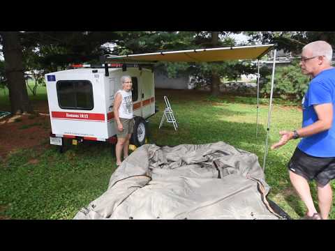 ARB Awning & touring room on a Runaway Navigator Camper