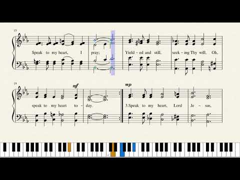 Speak To My Heart - Hymnal