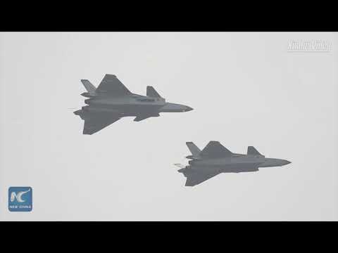 China's J-20 stealth fighters stage surprise performance in Zhuhai