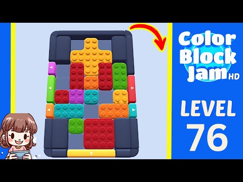 Color Block Jam Level 76 Solution Walkthrough
