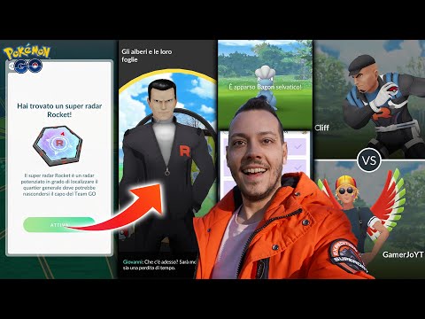 ARRIVO GIOVANNI! Ho preso il *SUPER RADAR* - Pokémon GO