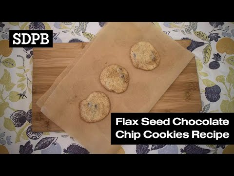 Flax Seed Chocolate Chip Cookies | Savor Dakota