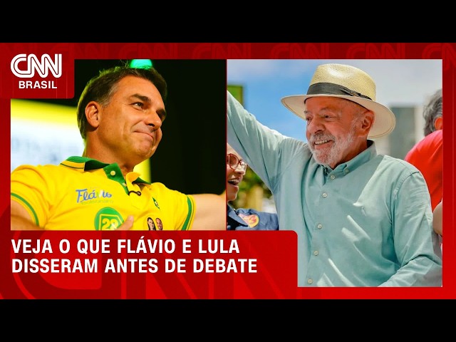 Flávio promete rebater fake news em debate; Lula pede por civilidade | CNN PRIME TIME
