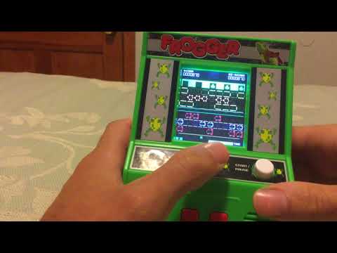 Frogger mini arcade game review