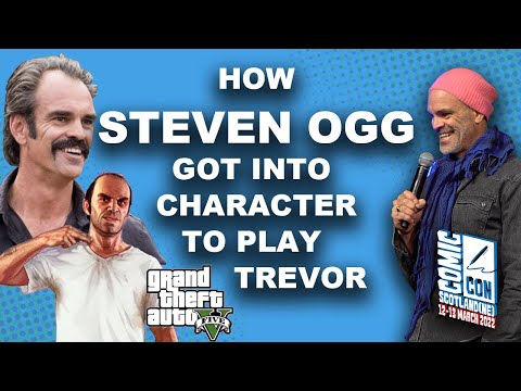 How Steven Ogg got into Character to play GTA V TREVOR!