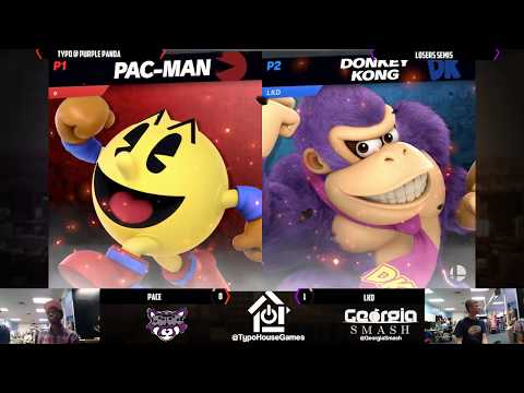Panda Smash Monday 6/10/19 - Pace(Pac-Man) VS LKD(DK) - Losers Finals