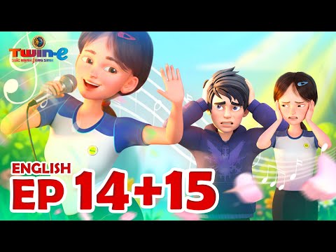 TWIN-E 💫 The Spy to Shadows I Magic 3D Animated Series I Full EP 14-15