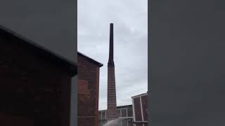 Video - Segmentabbruch Kamin 75m hoch, 2018, Teil 1