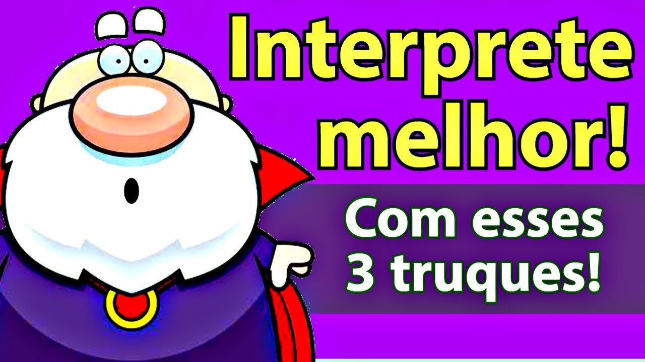 Três estranhos TRUQUES que levarão sua interpretação para OUTRO NÍVEL!