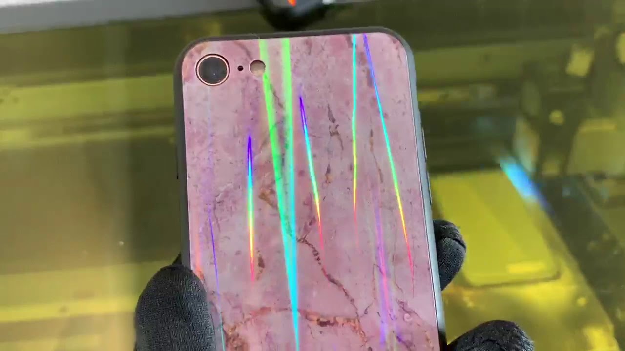 Comment personnaliser ma Coque Iphone 7 Marbre Rose plexi 