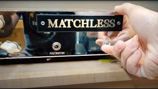 Video thumbnail for Matchless GPR-1 Preamp by Michael Nielsen - Big Hairy Guitars