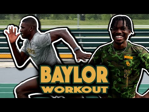 TWO Workouts In ONE! ft. Baylor Stars Nathaniel Ezekiel & Demar Francis