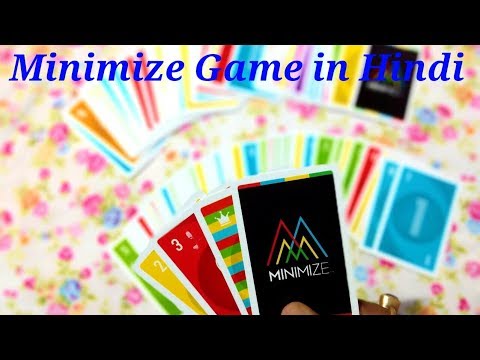 MINIMIZE GAME rules/game-play... HINDI - YouTube