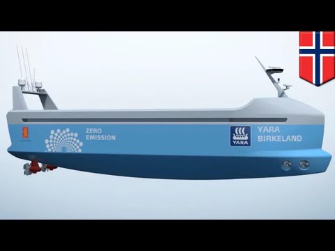 Autonomous container ship: All-electric, autonomous container vessel set to sail in 2020 - TomoNews