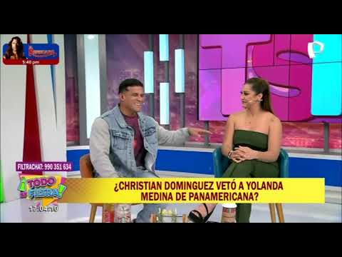 Christian Domínguez makes a revelation about Karla Tarazona: “You are very violent”