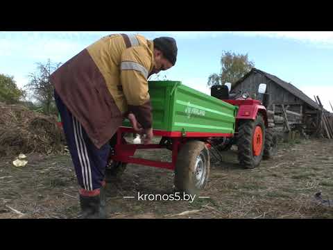 фото полуприцеп к малогабаритным тракторам пт 2000 (1 т) 0