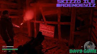 DAYS GONE TÜRKÇE OYNAYIŞ-SKİZZO İLE MADEN OFİSİNE GİDİYORUZ-SKİZZO İLE MADENE GİRDİK