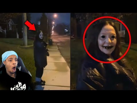TRY NOT TO GET SCARED At 15 Scary Videos You NEED to See Reaction!