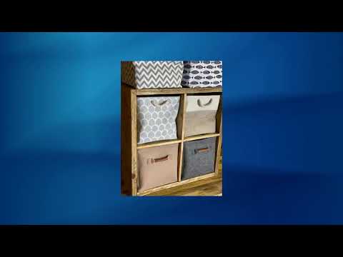 Cube Storage Unit compatible with IKEA Kallax unit and other inserts