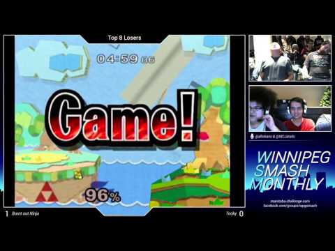 WSM14 Tooky (Fox) vs. Burnt out Ninja (Sheik) - Melee Singles LQF - Top 8