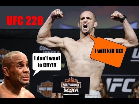 UFC 220 Cormier vs Oezdemir. No time highlights