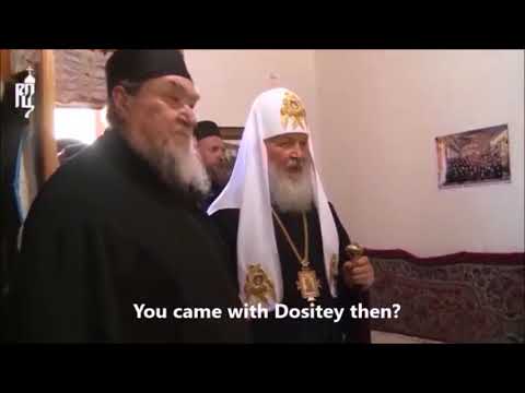 Orthodox Patriarch  Kyrill visits Mount Athos