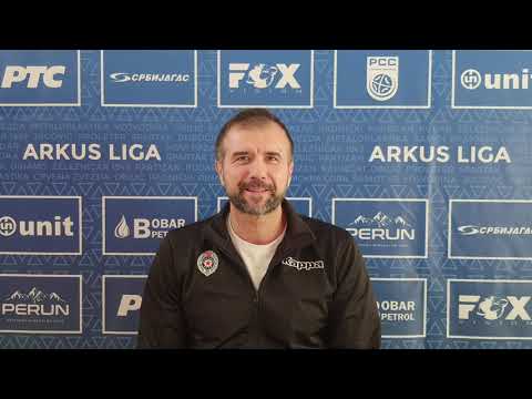 Najava 7. kola (muškarci) ARKUS lige - trener Partizana - Maksić Nenad