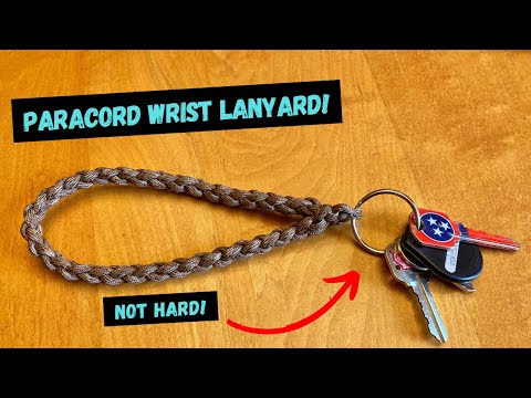 How to Make A Paracord Wrist Lanyard