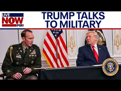 Video | FULL: Trump calls military members on Thanksgiving, gives update on National Guard shooting