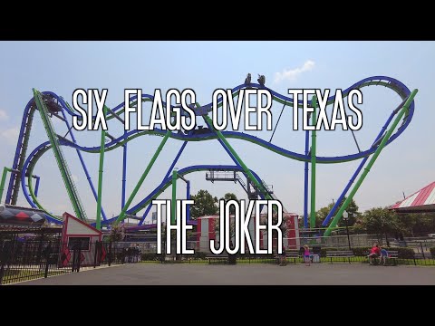 Off-ride footage of a Joker train