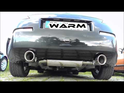 Nissan 350z with Invidia Gemini catback exhaust