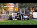 🚨🚔 Polizeieinsatz: Polizei steckt mit Mannschaftswagen im Gleisbett fest und schaukelt [15.09.2021]