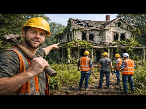 From Forgotten Forest Ruin to Beautiful American Cottage | Full Abandoned House Restoration