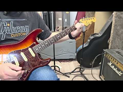 2023 Fender American Pro 2 Stratocaster in Comet Burst