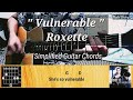 Vulnerable Roxette Guitar Cover With Chords And Lyrics