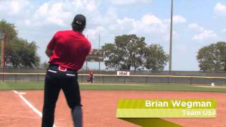 Brian Wegman Shows Off The 2012 Easton Stealth Speed XL Slow Pitch Bat: SSR4 - JustBats.com