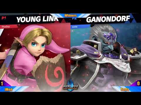 Ultimate SmashaPalooza #6: Winners - JMed (Young Link) vs Soda (Ganondorf)