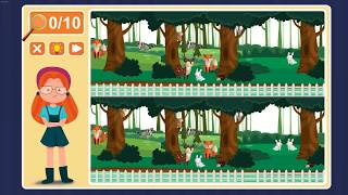 Viki Spotter: Zoo, Level 16 Walkthrough, 1080p/60FPS.