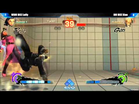 EVO 2013 - WDM MCZ (Luffy) vs DM MCZ (Xian) - SSF4 AE