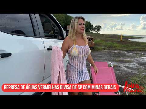 Represa de águas vermelhas divisa de São Paulo com Minas Gerais 