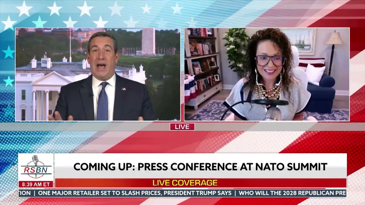 WATCH: Conservative Host Eden Gordon Hill Breaks Down President Trump's NATO Trip - 07/08/26