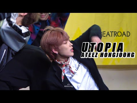 190728 상암 팬싸인회 ATEEZ 에이티즈 홍중 UTOPIA 유토피아