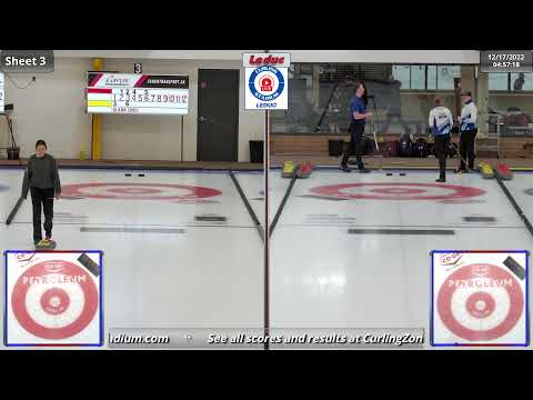 Sturmay/Kleibrink vs. Damen/van Amsterdam - Draw 5 - Curling Stadium Alberta Curling Series